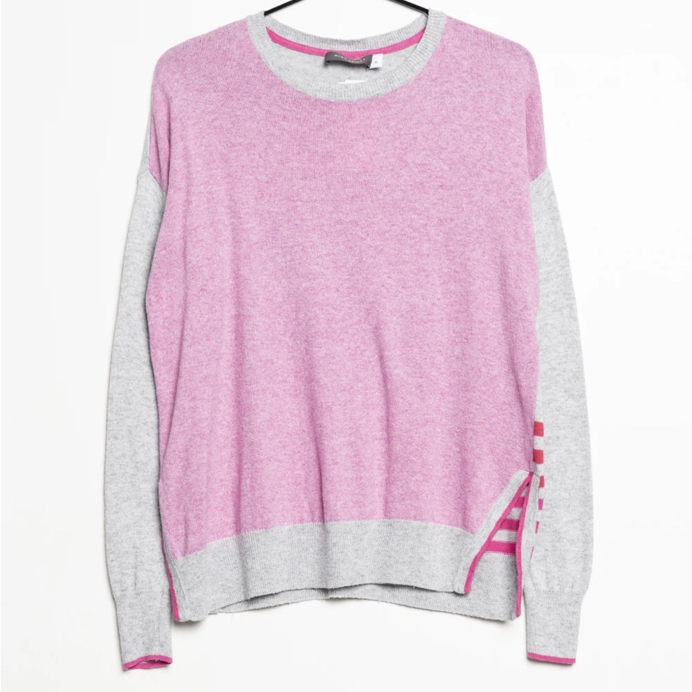 Mint velvet pink & striped sweater